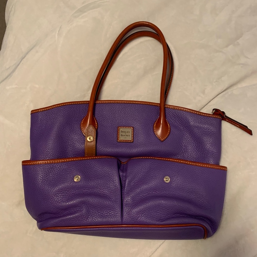 Purple Dooney and Bourke tote